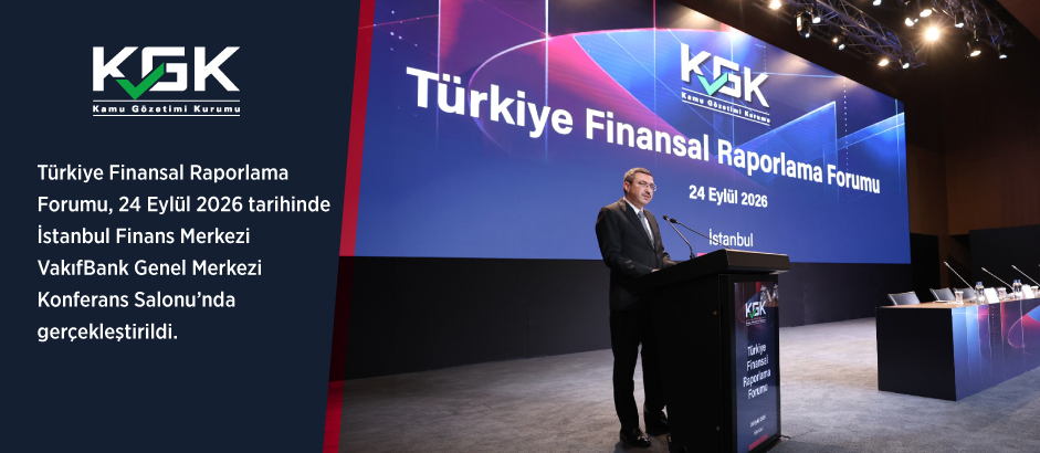 Türkiye Finansal Raporlama Forumu (24 Eylül 2026)