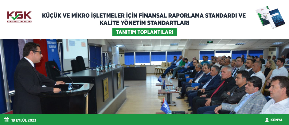 KYS-KÜMİ FRS Tanıtım Toplantısı-Konya (18.09.2023)